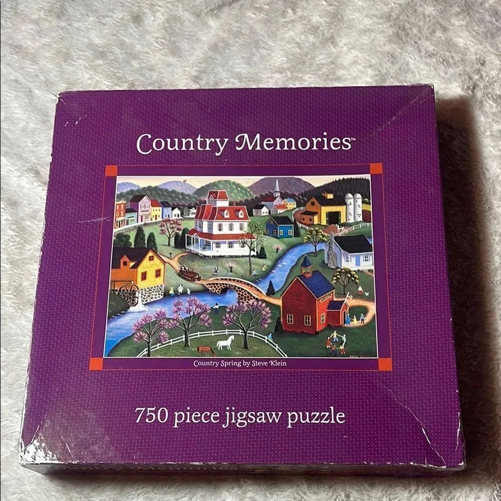 NEW vintage 2000 country memory 750 piece jigsaw puzzle